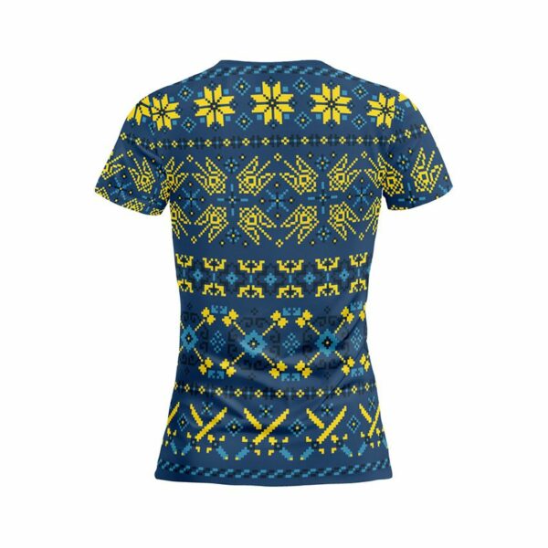 Футболка жіноча спортивна з принтом «Український Орнамент. Ukrainian Ornament»