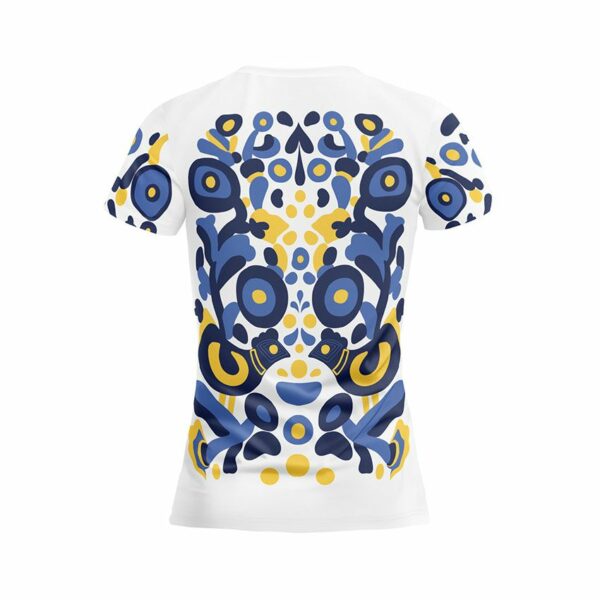 Футболка жіноча спортивна з принтом «Український візерунок. Ukrainian pattern»