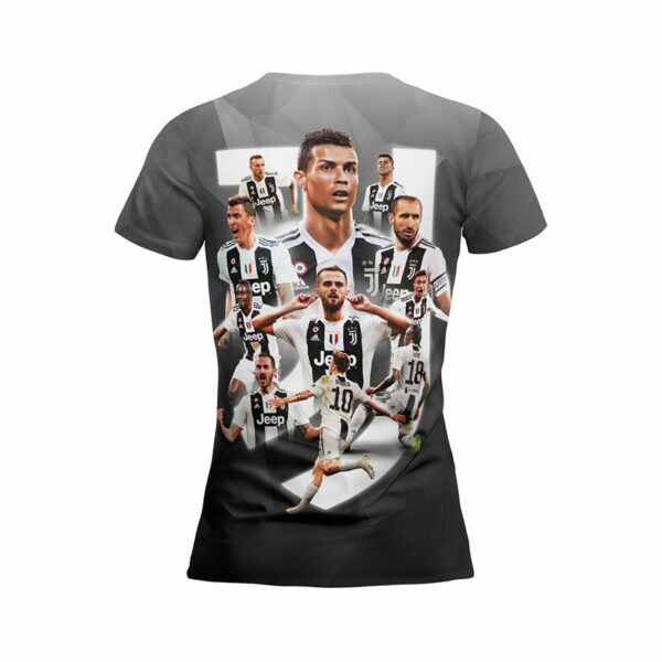 Футболка жіноча спортивна з принтом «Ювентус Чемпіони. Juventus Champions»