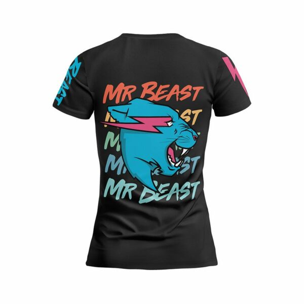 Футболка женская спортивная с принтом «Стиль Мистера Биста. MrBeast Style»