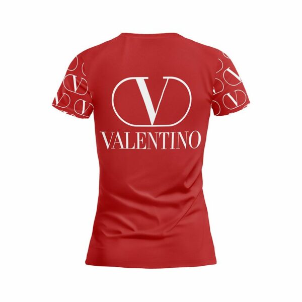 Футболка женская спортивная с принтом «Валентино. Элегантный стиль. Valentino. Elegant style
»