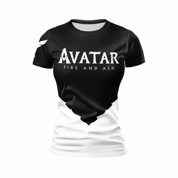 Футболка женская спортивная с принтом «Аватар. Сила в темноте. Avatar. Power in Darkness»