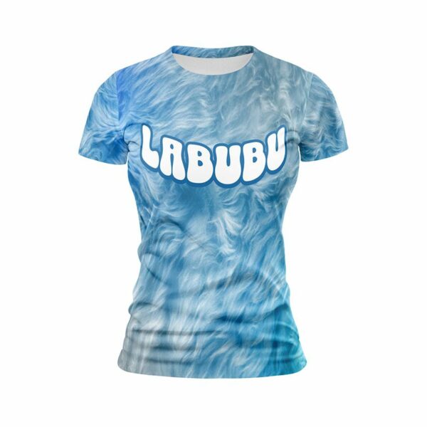 Футболка женская спортивная с принтом «Лабубу Стиль. Labubu Style»