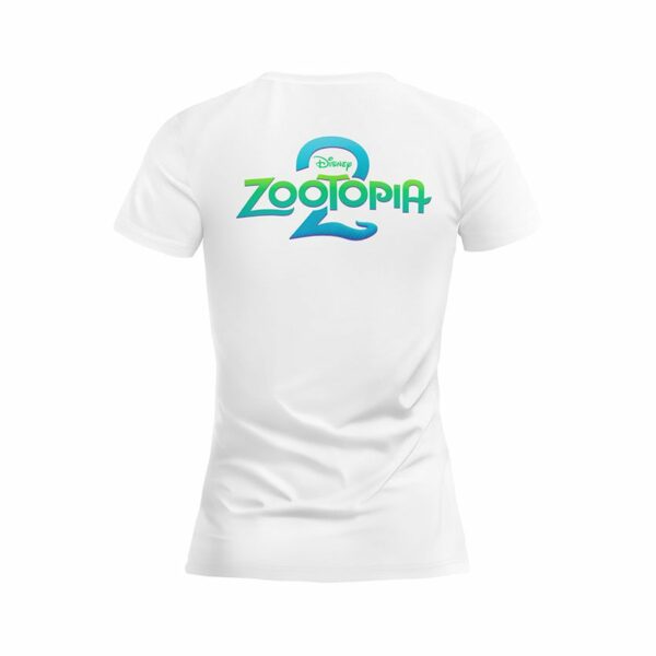 Футболка женская спортивная с принтом «Зверополис 2. Командный дух. Zootopia 2. Team Spirit»