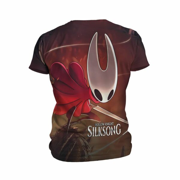 Футболка чоловіча спортивна з принтом «Горнет. Hornet. Hollow Knight: Silksong»