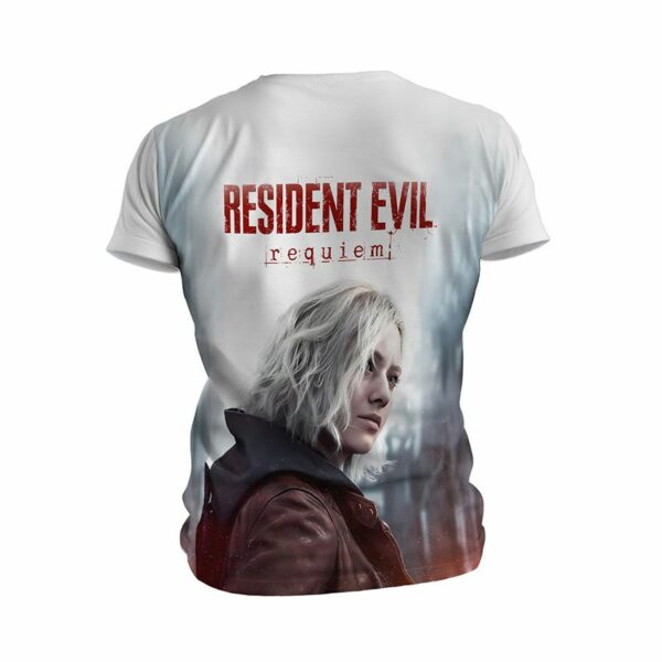 Футболка мужская спортивная с принтом «Обитель зла. Лабиринт выживания. Resident Evil. Survival Labyrinth»