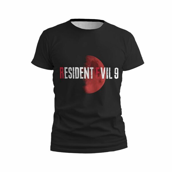 Футболка мужская спортивная с принтом «Обитель зла. Лого. Resident evil. Logo»