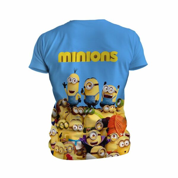 Футболка дитяча спортивна з принтом «Суперкоманда Посіпак. Minion Super Team»