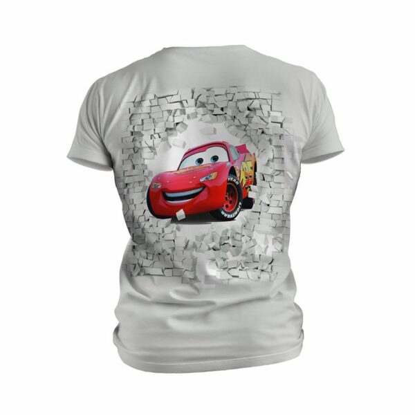 Футболка детская спортивная с принтом «Тачки. Рывок МакКвина. Cars. McQueen's Rush»