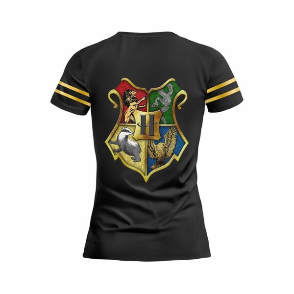 Футболка женская спортивная с принтом «Гарри Поттер. Факультеты магии. Harry Potter. Faculties of magic»