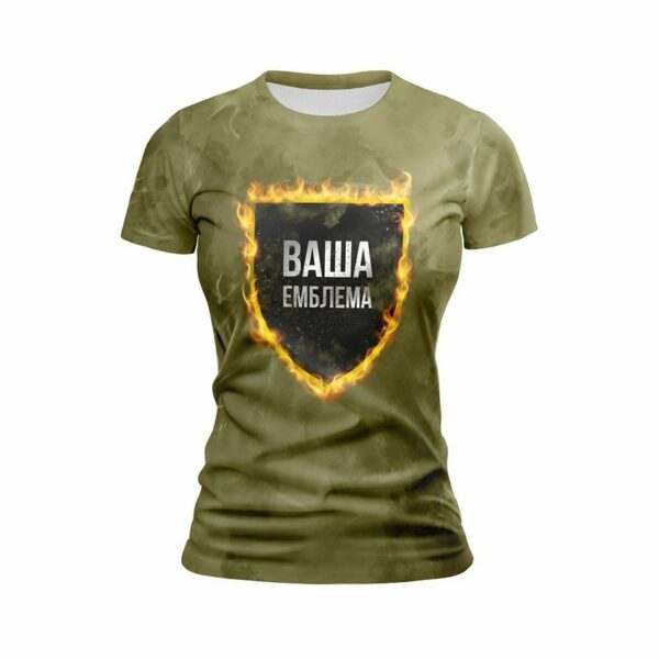 Футболка женская спортивная с принтом «Тактический стиль. Tactical Style»