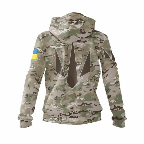 Худі жіноче з принтом «Сили безпілотних систем.  Незламний знак. Unbreakable Symbol»