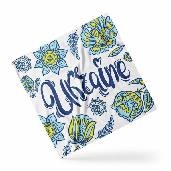 Платок «Цветочная Украина. Floral Ukraine»