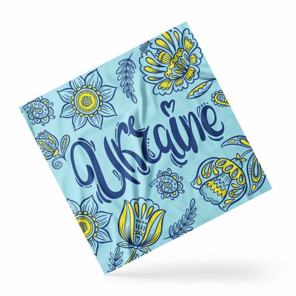 Платок «Цветочная Украина. Floral Ukraine»