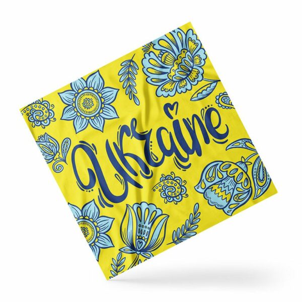 Платок «Цветочная Украина. Floral Ukraine»