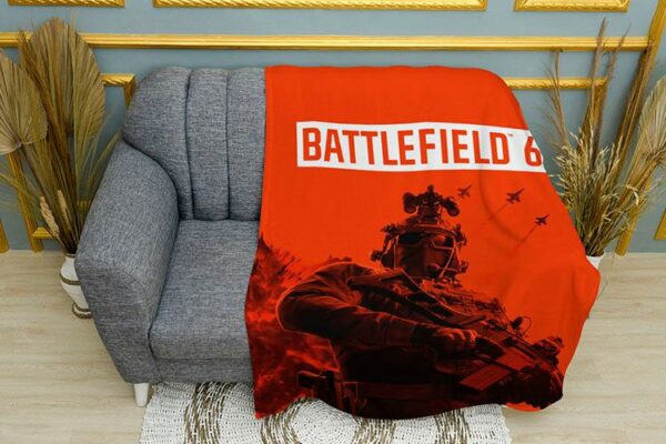 Плед «Бателфілд 6. Штурм міста. Battlefield 6. City Assault»