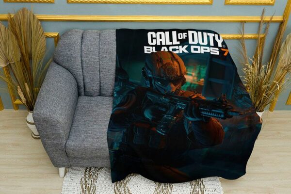 Плед «Поклик Обов'язку. Бойова місія. Call of Duty. Combat mission»