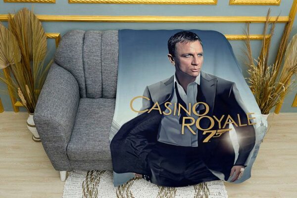 Плед «Джеймс Бонд 007: Казино Рояль. James Bond. Casino Royale»