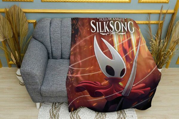 Плед «Маленький лицар. Little knight. Hollow Knight: Silksong»