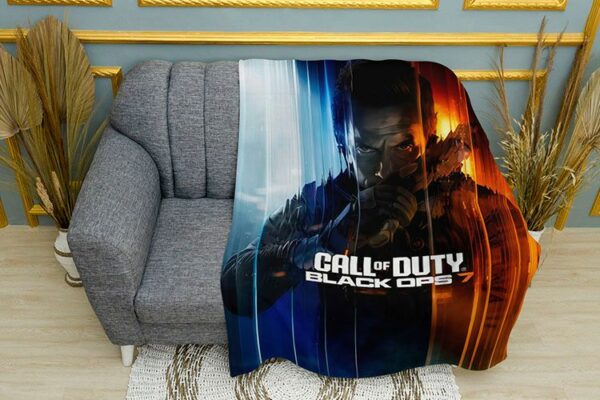 Плед «Поклик Обов'язку. Подвійна сила. Call of Duty. Dual power»