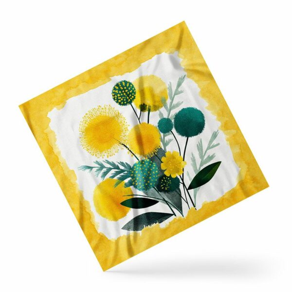 Платок «Солнечные соцветия. Sunny Blossoms»