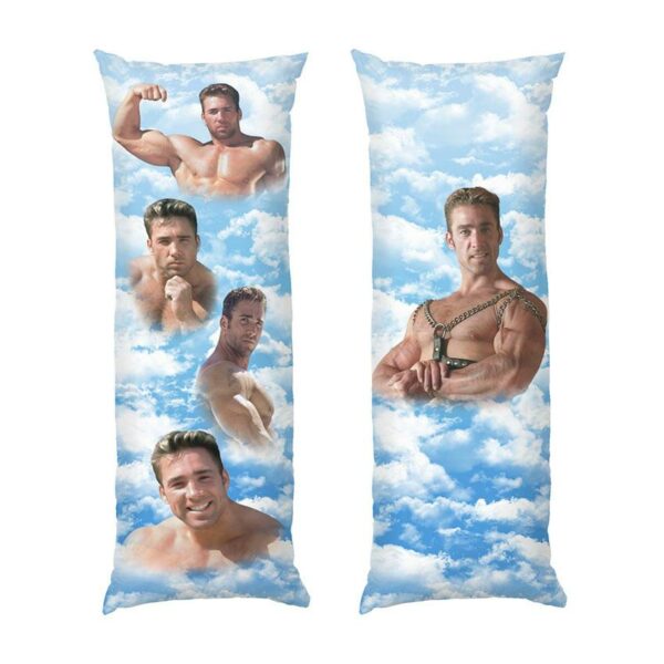 Дакимакура подушка для объятий «Билли Херрингтон. Облака силы. Billy Herrington. Clouds of Strength»