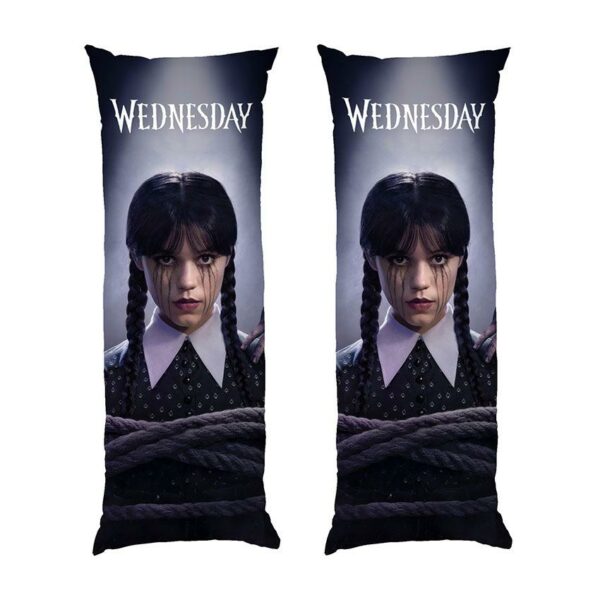 Дакимакура подушка для объятий «Венсдей. Мрачная красота. Wednesday. Gloomy Beauty»