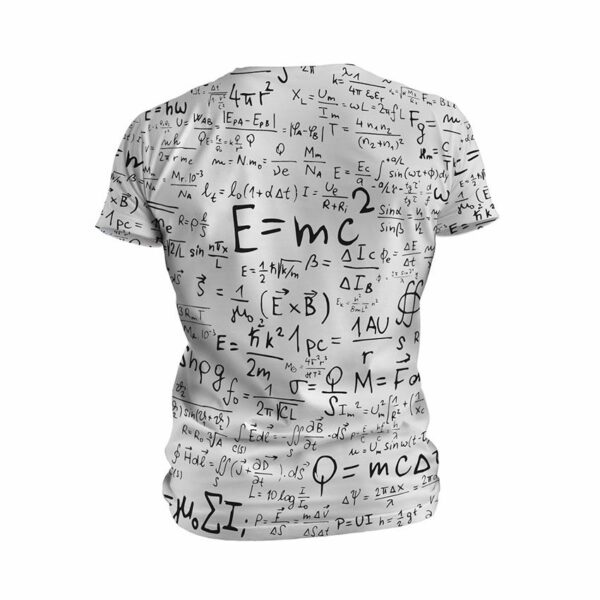 Футболка детская спортивная с принтом «Научные формулы. Scientific formulas»