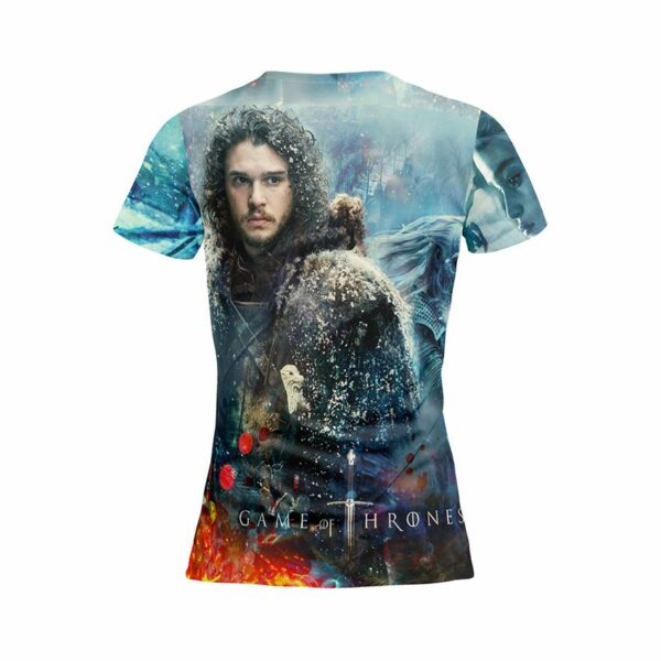 Футболка женская спортивная с принтом «Игра Престолов. Время драконов. Game of Thrones. Time of Dragons»