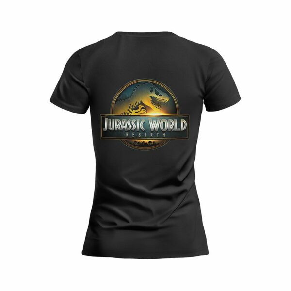 Футболка женская спортивная с принтом «Парк Юрского периода. Знак выживания. Jurassic World. Survival Mark»