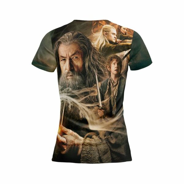 Футболка женская спортивная с принтом «Властелин колец. Персонажи. The Lord of the rings. Characters»