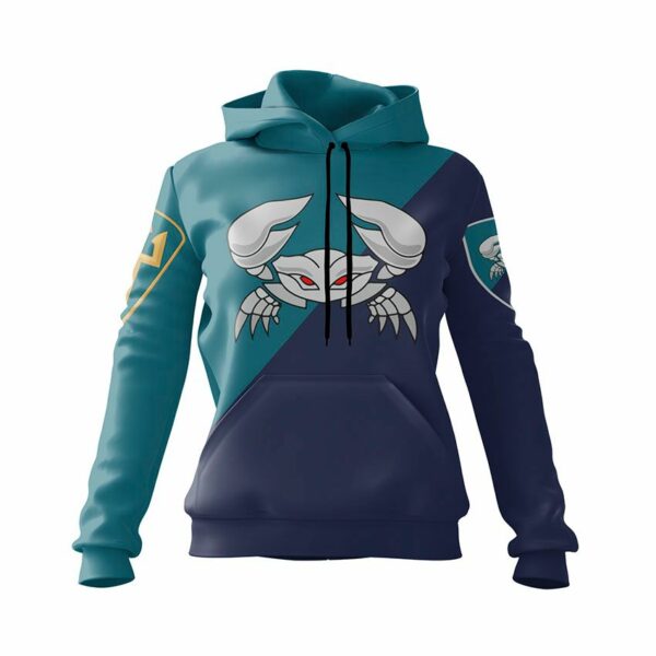 Худі жіноче з принтом «34-та окрема бригада берегової оборони. Морська Гвардія. Marine Guard»