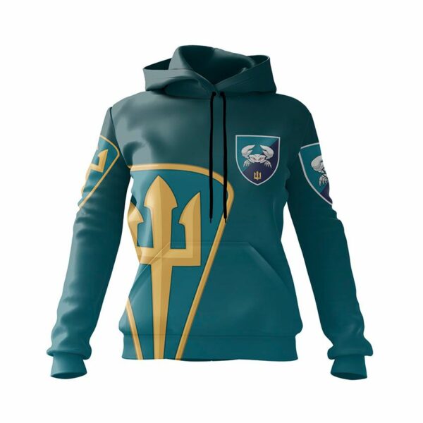 Худі жіноче з принтом «34-та окрема бригада берегової оборони. Захисник Моря. Sea Defender»