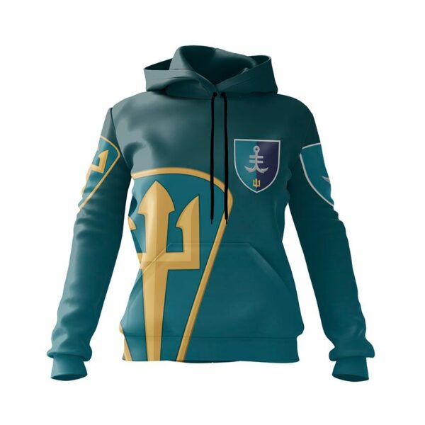 Худі жіноче з принтом «35-та окрема бригада морської піхоти. Захисник Моря. Sea Defender»