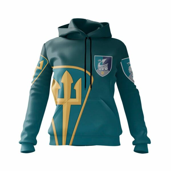 Худі жіноче з принтом «36-та окрема бригада морської піхоти. Захисник Моря. Sea Defender»