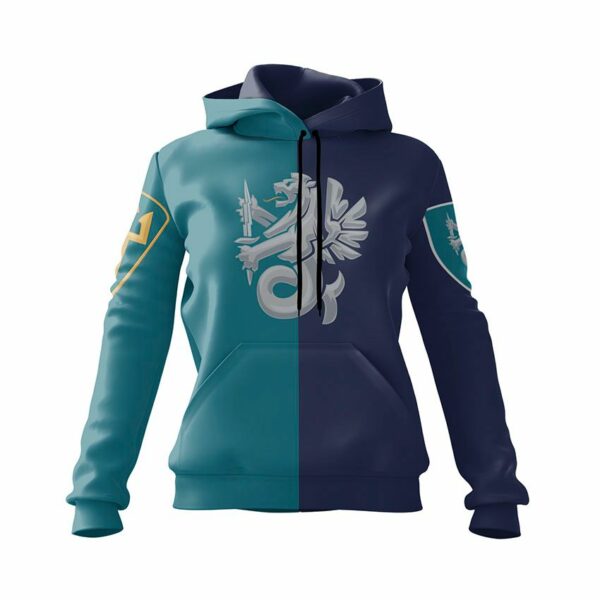 Худі жіноче з принтом «37-ма окрема бригада морської піхоти. Морська Гвардія. Marine Guard»