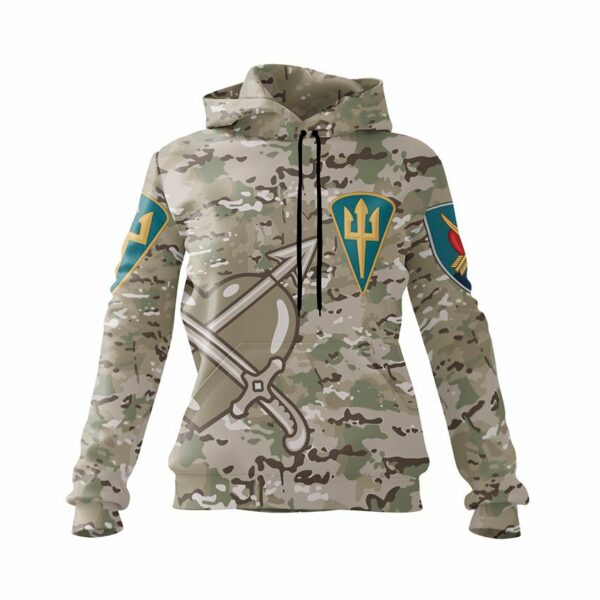 Худі жіноче з принтом «39-та окрема бригада берегової оборони. Камуфляж. Camouflage»