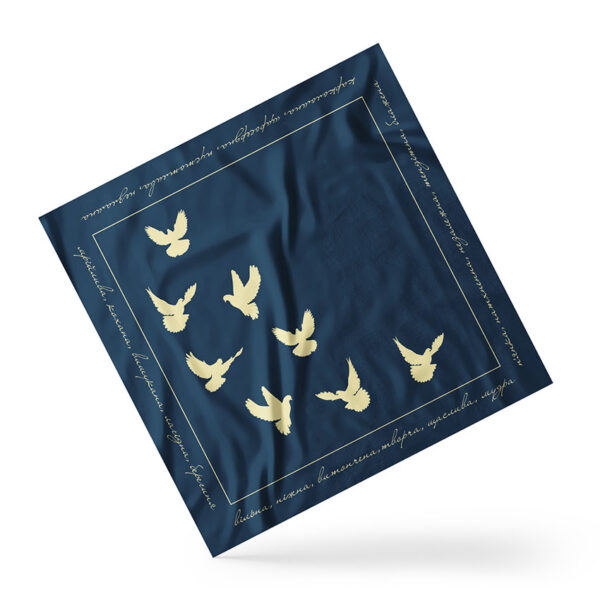 Платок «Голуби мира. Doves of Peace»