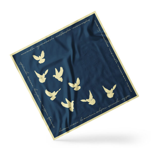 Платок «Голуби мира. Doves of Peace»