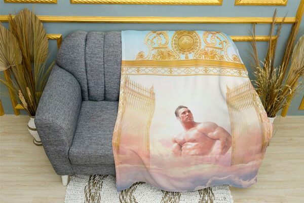 Плед «Билли Херрингтон. Райские врата. Billy Herrington. Gates of Paradise»
