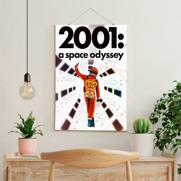 Постер на стіну з тканини «Космічна одіссея 2001 року. 2001: A Space Odyssey»