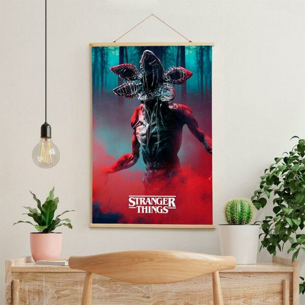 Постер на стену из ткани «Очень странные дела. Демогоргон. Stranger Things. Demogorgon»