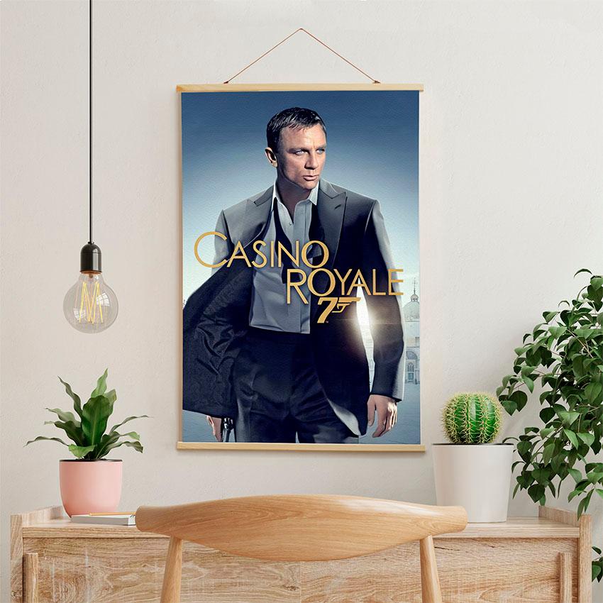 Постер на стіну з тканини «Джеймс Бонд 007: Казино Рояль. James Bond. Casino Royale»