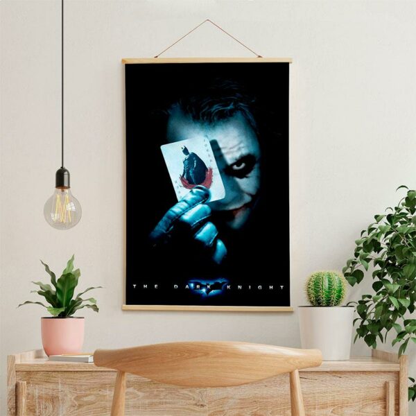 Постер на стену из ткани «Джокер. Темный Рыцарь. Бэтмен. Joker. The dark knight. Batman»