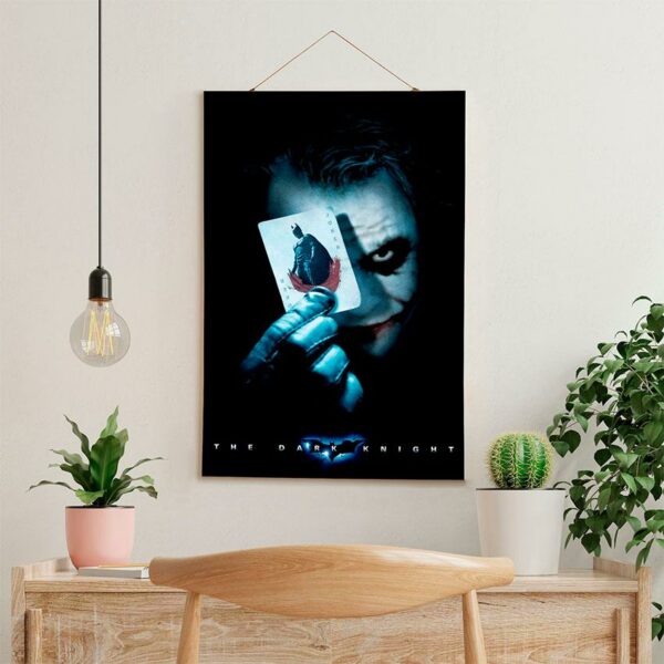 Постер на стіну з тканини «Джокер. Темний Лицар. Бетмен. Joker. The dark knight. Batman»