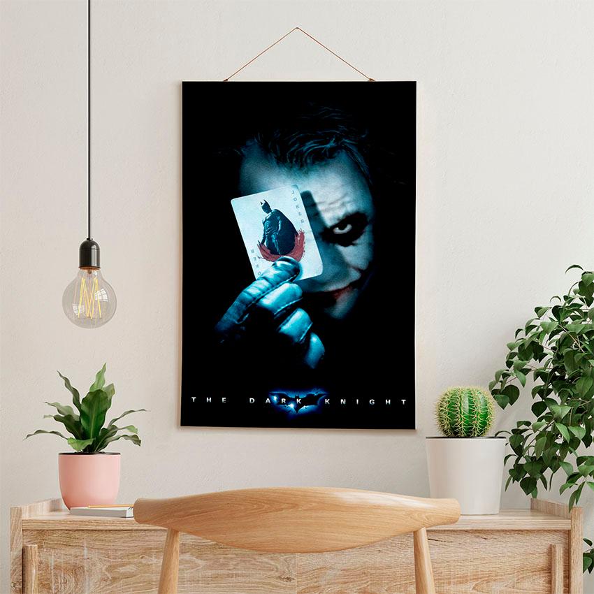 Постер на стіну з тканини «Джокер. Темний Лицар. Бетмен. Joker. The dark knight. Batman»
