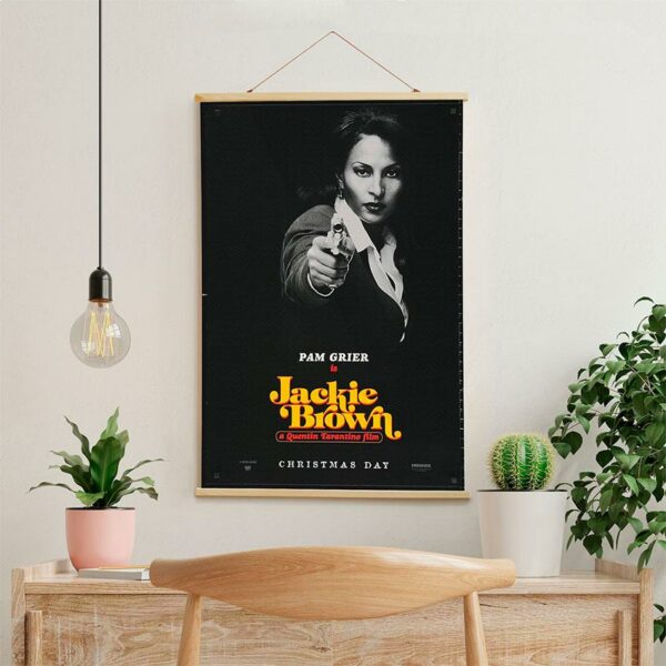 Постер на стену из ткани «Джеки Браун. Фильм Тарантино. Jackie Brown. Tarantino Film»