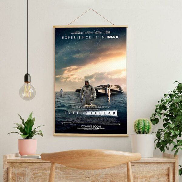 Постер на стіну з тканини «Інтерстеллар. Астронавти. Космос. Interstellar. Astronauts. Space»