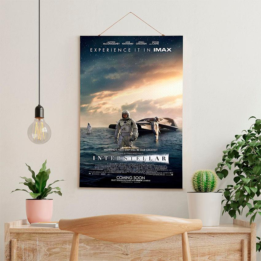 Постер на стену из ткани «Интерстеллар. Астронавты. Космос. Interstellar. Astronauts. Space»