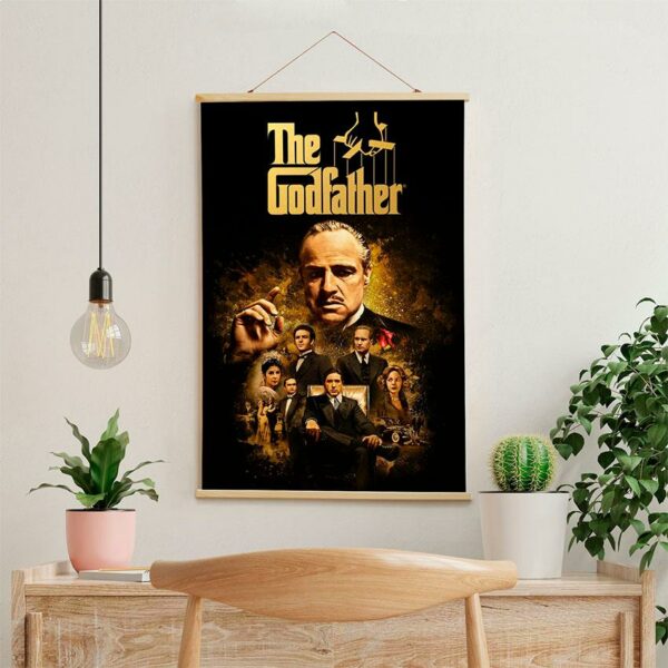 Постер на стену из ткани «Крестный отец. Актеры. The Godfather. Actors»